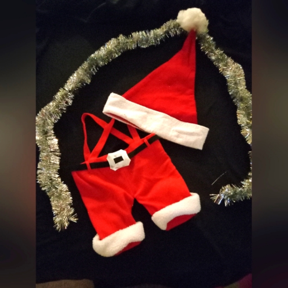 Santa bag🎅&hat&bottle warmer🍾✨